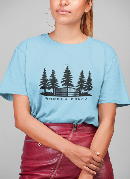 Oversized Graphic T-Shirt Nature & Forest Print Unisex Tee