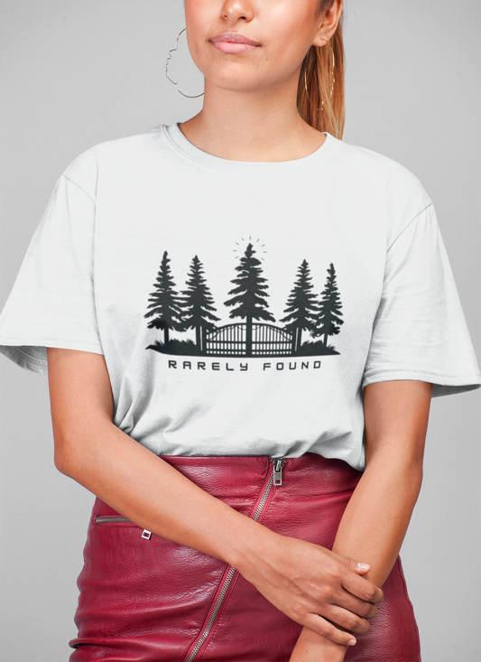 Oversized Graphic T-Shirt Nature & Forest Print Unisex Tee