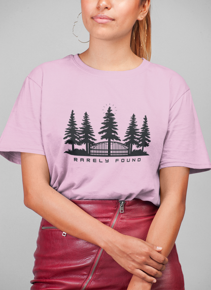 Oversized Graphic T-Shirt Nature & Forest Print Unisex Tee