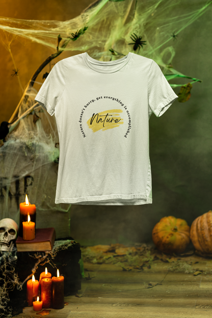 Nature Graphic Tee | Minimalist Unisex T-Shirt
