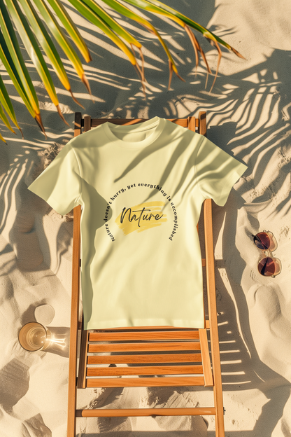 Nature Graphic Tee | Minimalist Unisex T-Shirt